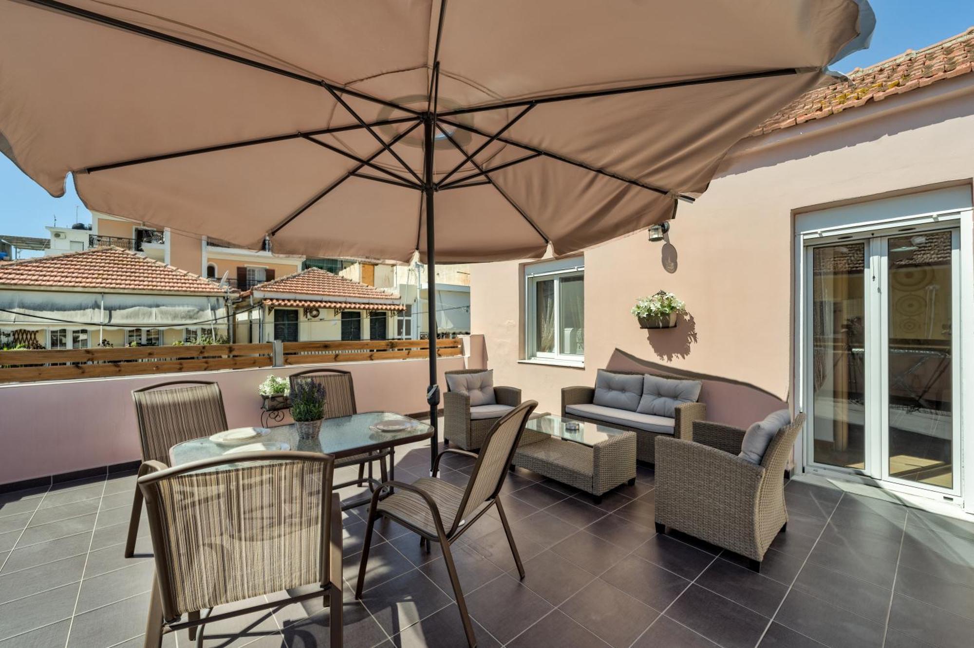 Dennis City Center Elegant Apartment Zakynthos Exterior foto